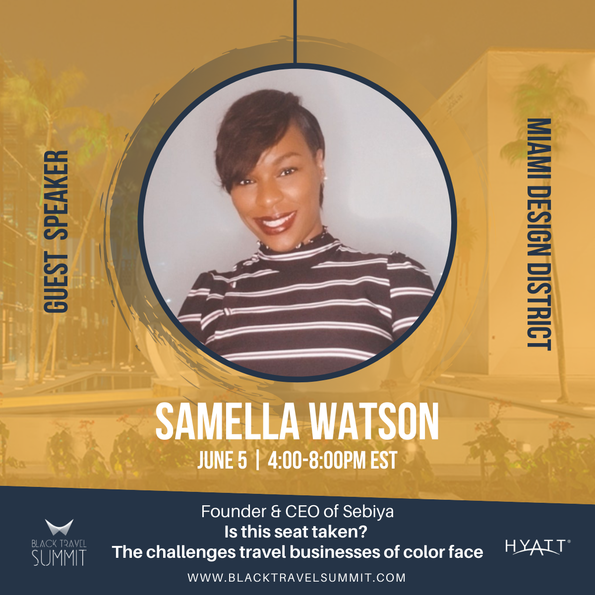 Catch Flights Speaker Promo Samella Watson